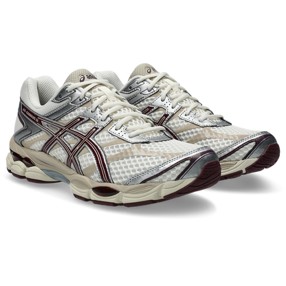 Asics GEL Cumulus 16 Cream / Beniimo Purple vue de biais