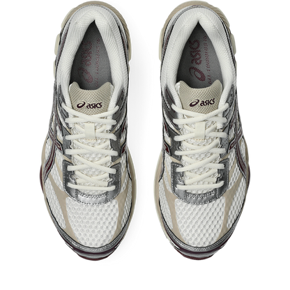 Asics GEL Cumulus 16 Cream / Beniimo Purple vue d'en haut