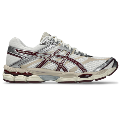 Asics GEL Cumulus 16 Cream / Beniimo Purple vue de profil