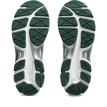 Asics GEL Cumulus 16 White / Forest Night vue semelle