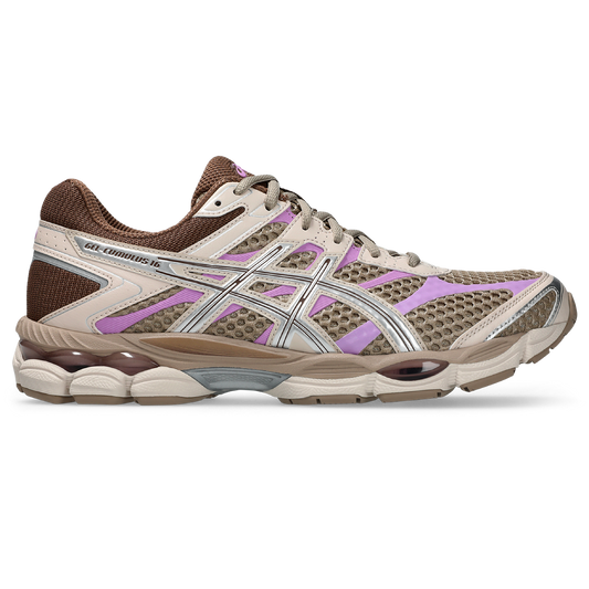 Asics GEL Cumulus 16 Cinnamon / Pure Silver vue de profil