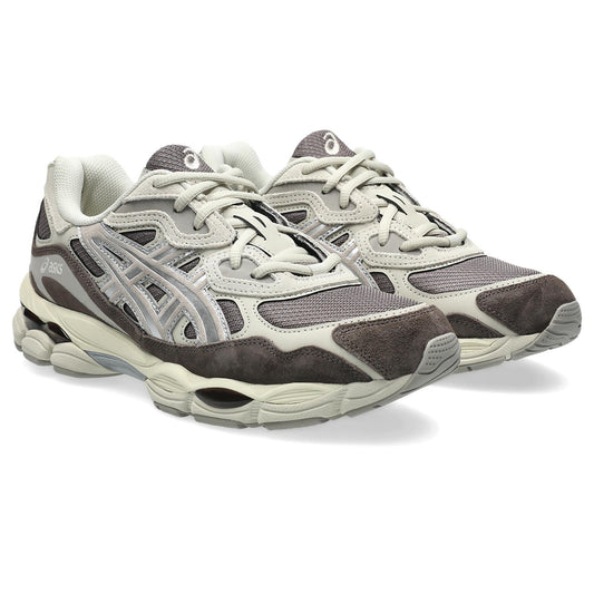Asics GEL NYC Cocoa Powder Pure Silver vue de biais
