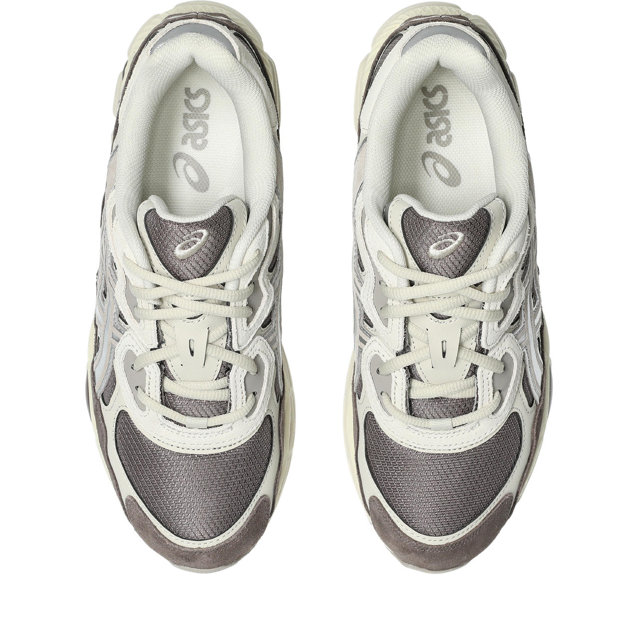 Asics GEL NYC Cocoa Powder Pure Silver vue d'en haut