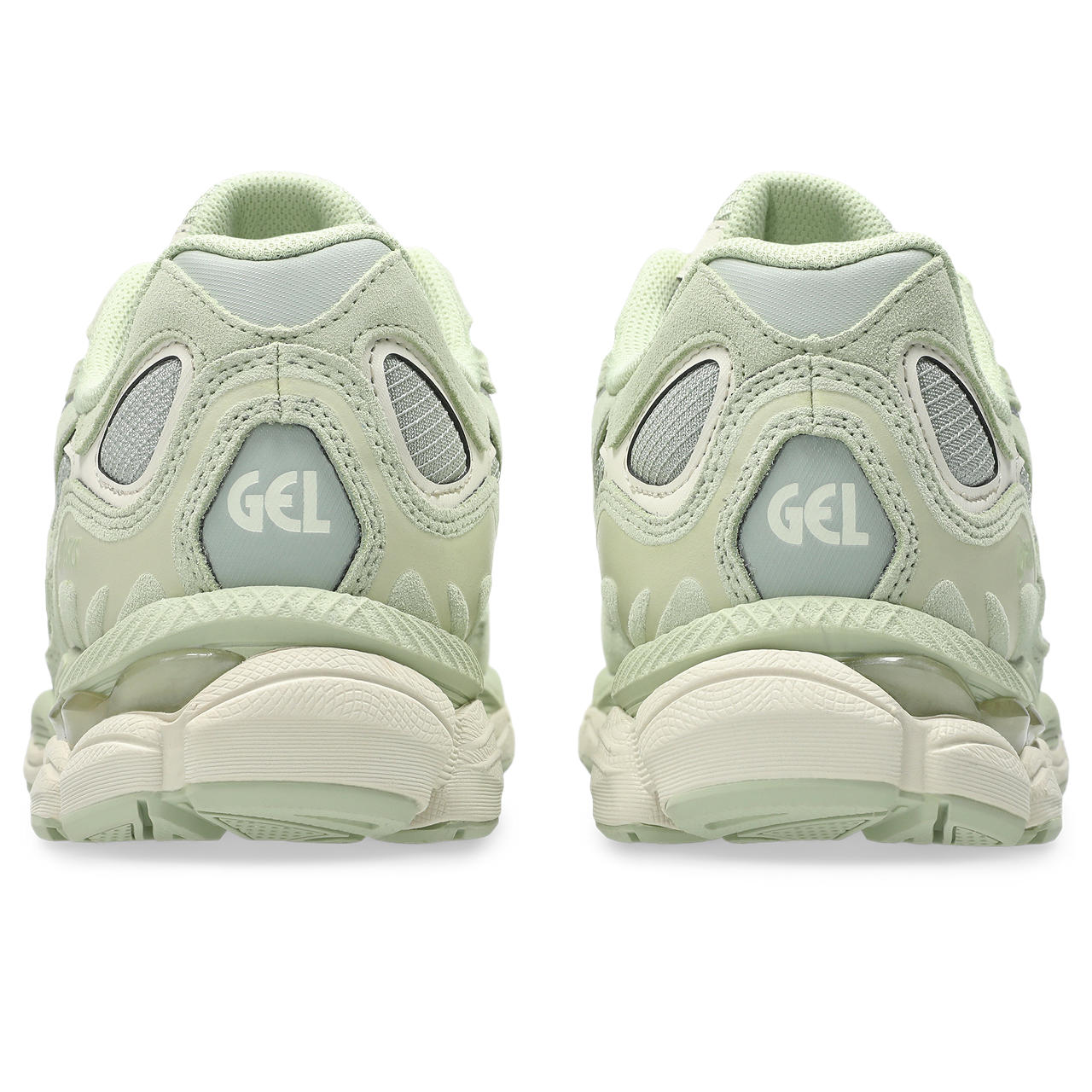 Asics GEL NYC Sage Frost Pure Silver vue de dos