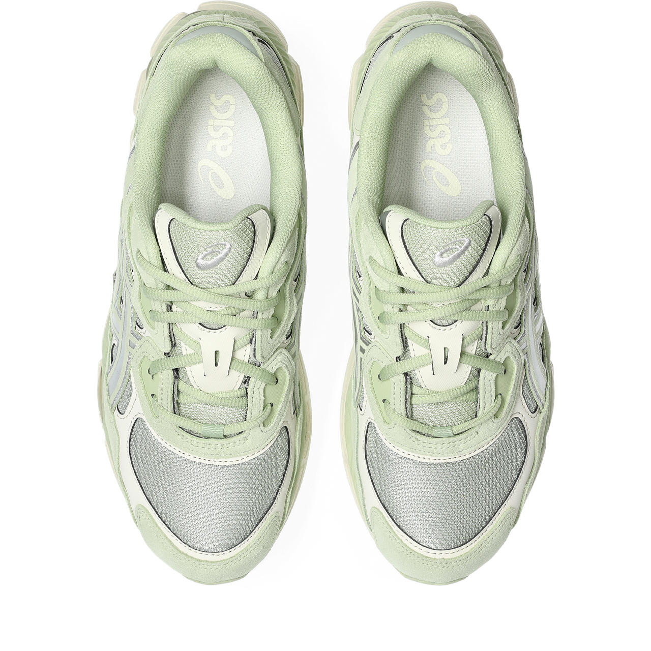 Asics GEL NYC Sage Frost Pure Silver vue d'en haut
