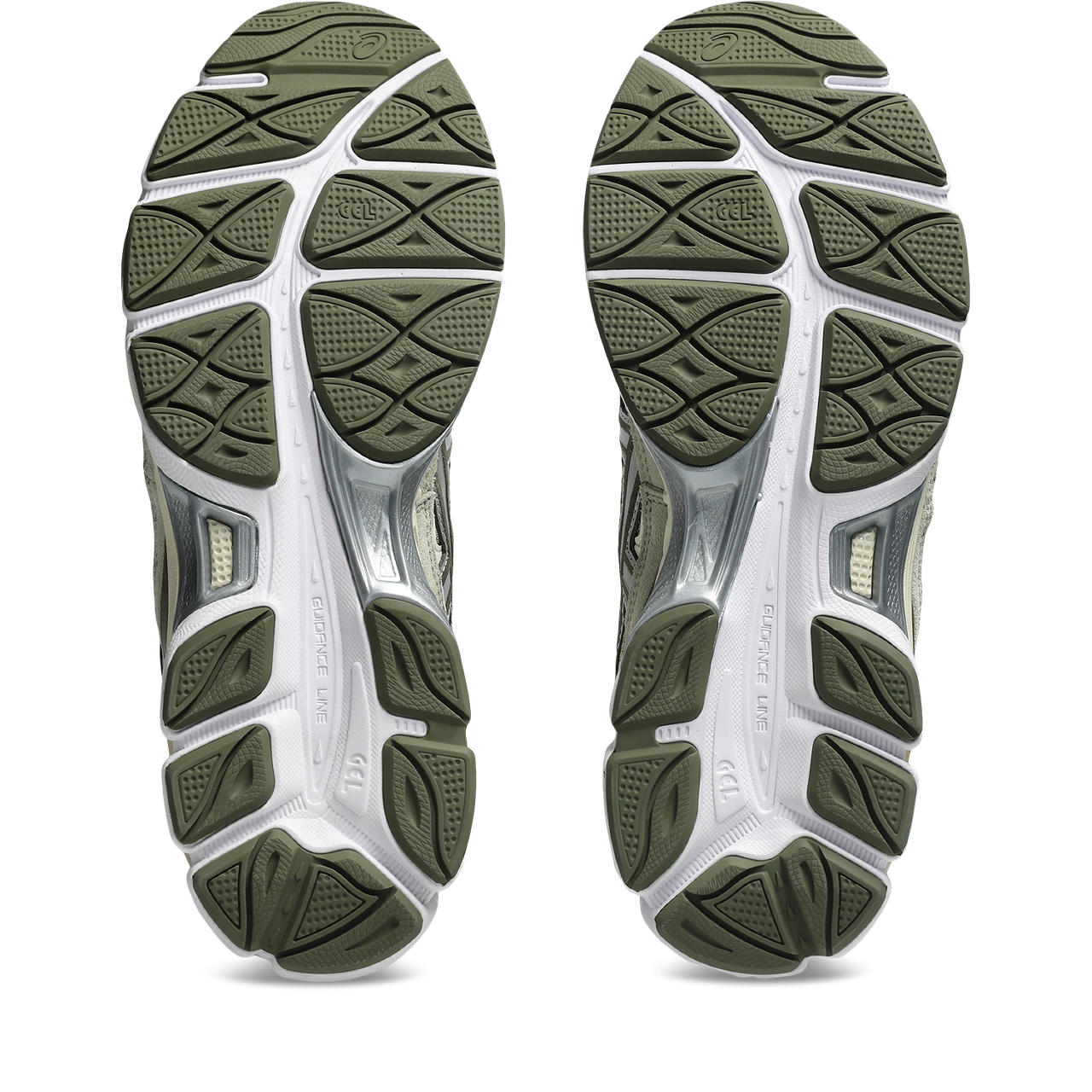Asics GEL NYC Khaki Pure Silver vue semelle