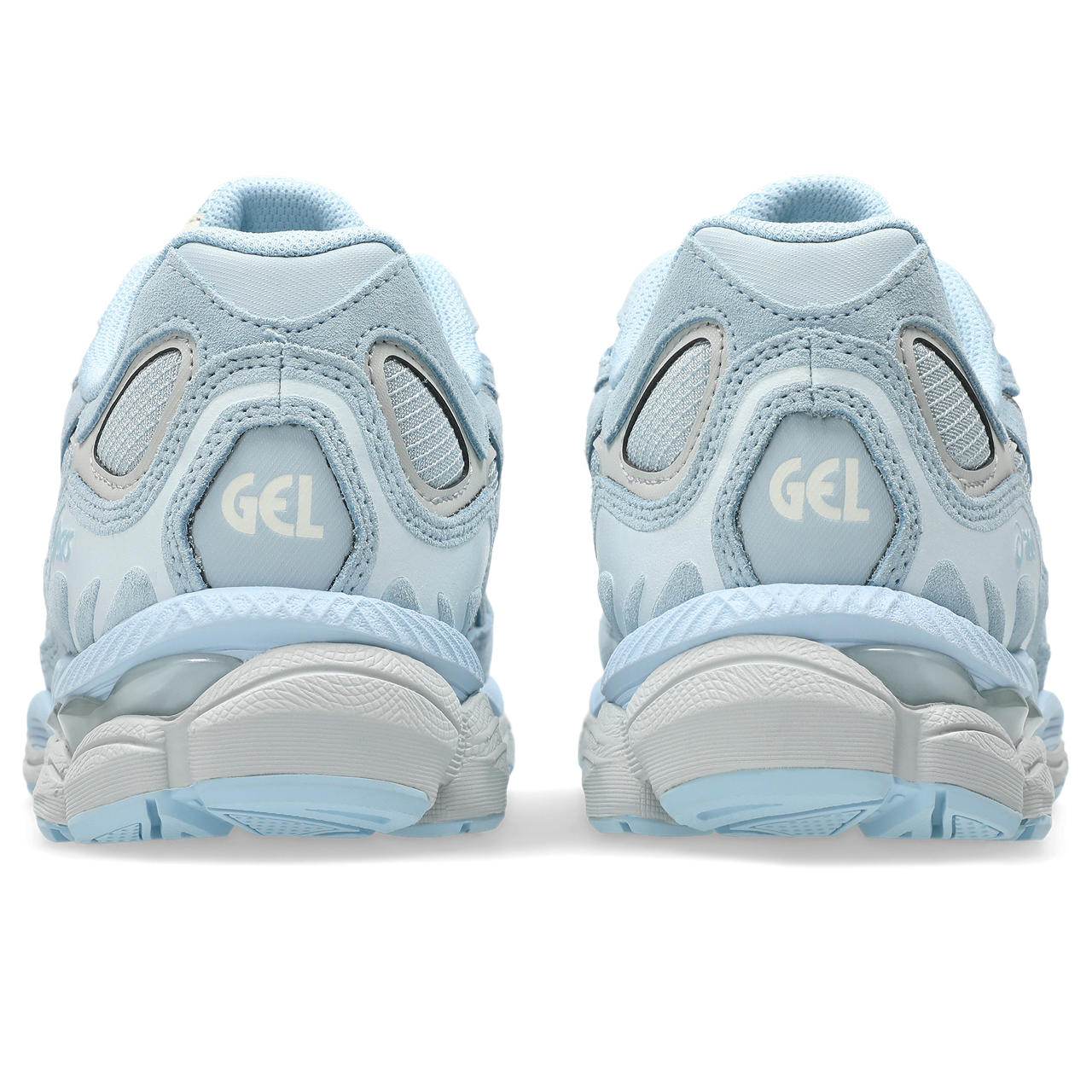 Asics GEL NYC Storm Cloud Pure Silver vue de dos