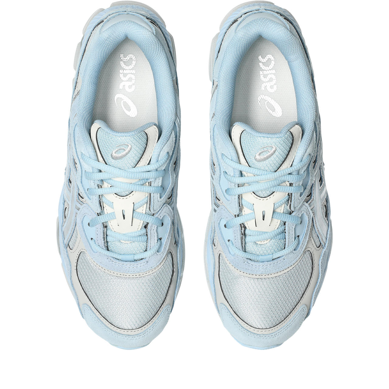 Asics GEL NYC Storm Cloud Pure Silver vue d'en haut