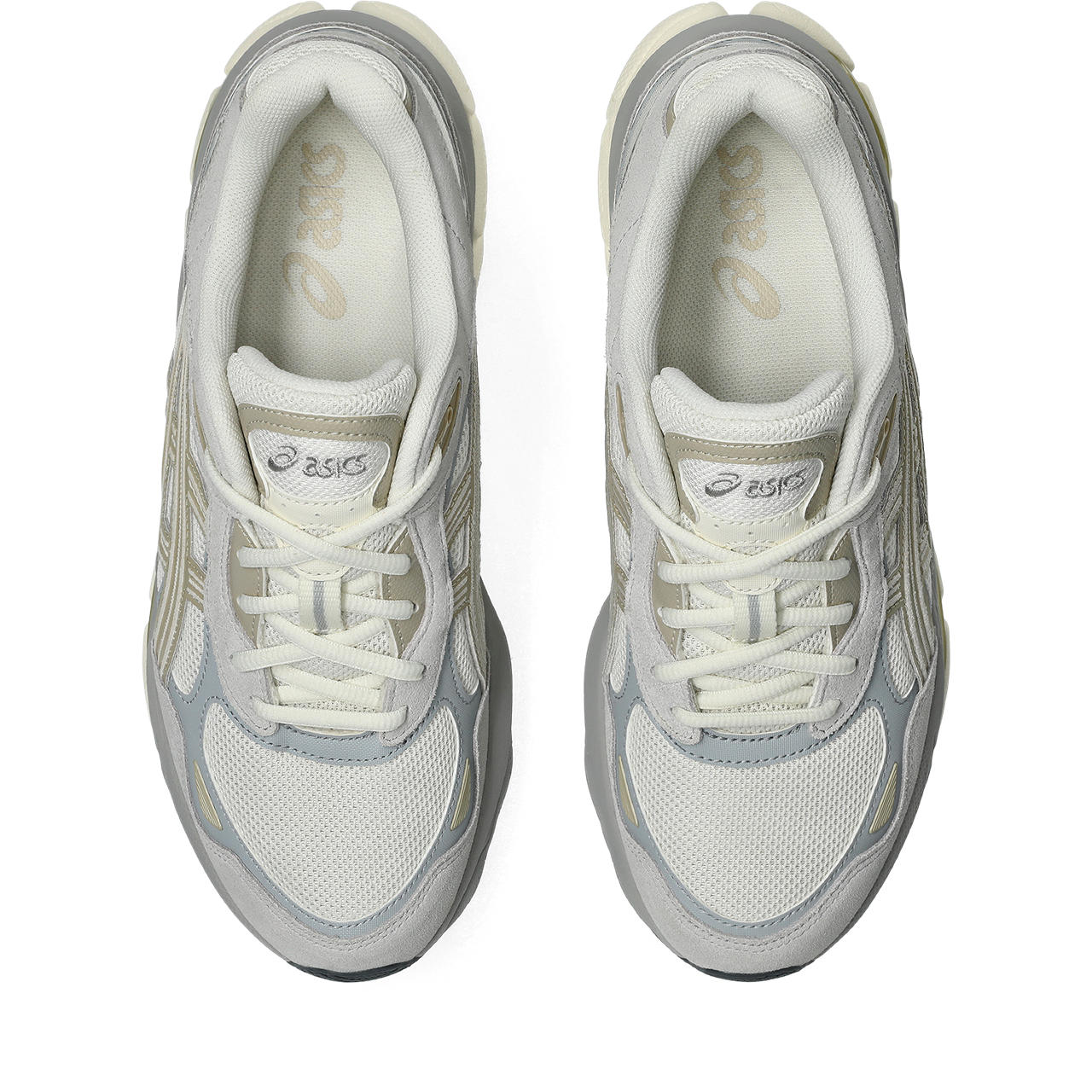 Asics Gel NYC 2.0 Cream / Concrete vue d'en haut