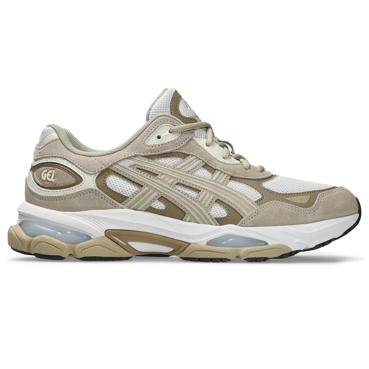 Asics Gel NYC 2.0 Cream / Concrete vue de profil