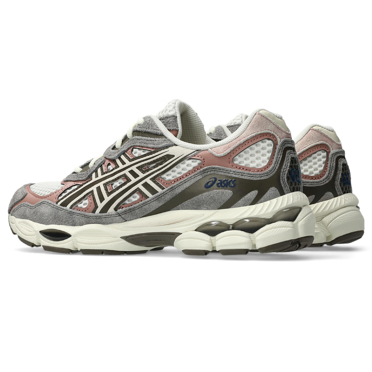 Asics Gel NYC Birch / Driftwood vue de biais de dos