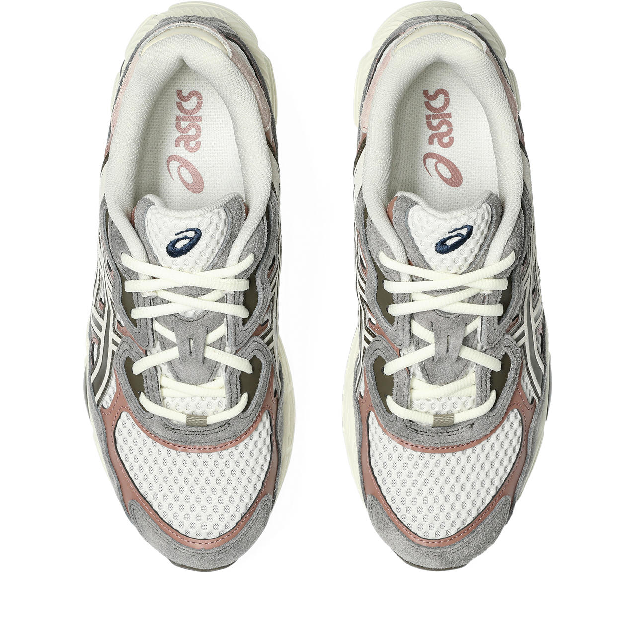 Asics Gel NYC Birch / Driftwood vue d'en haut