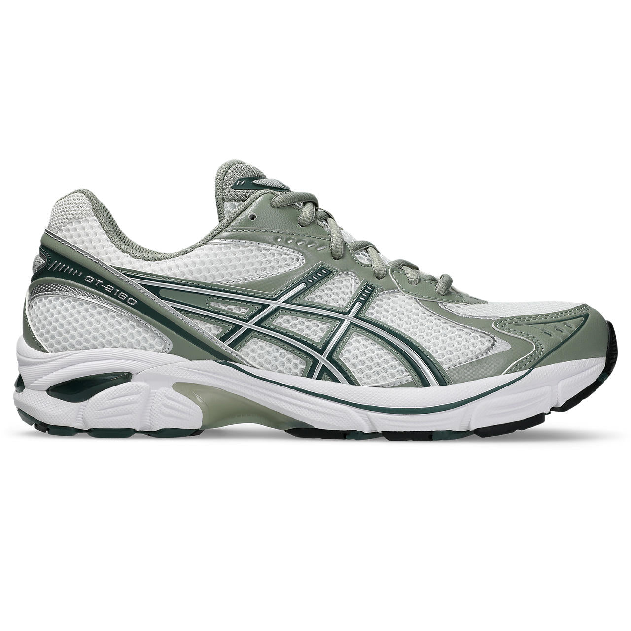 Asics Gel 2160 White Ash Green VUE DE PROFIL