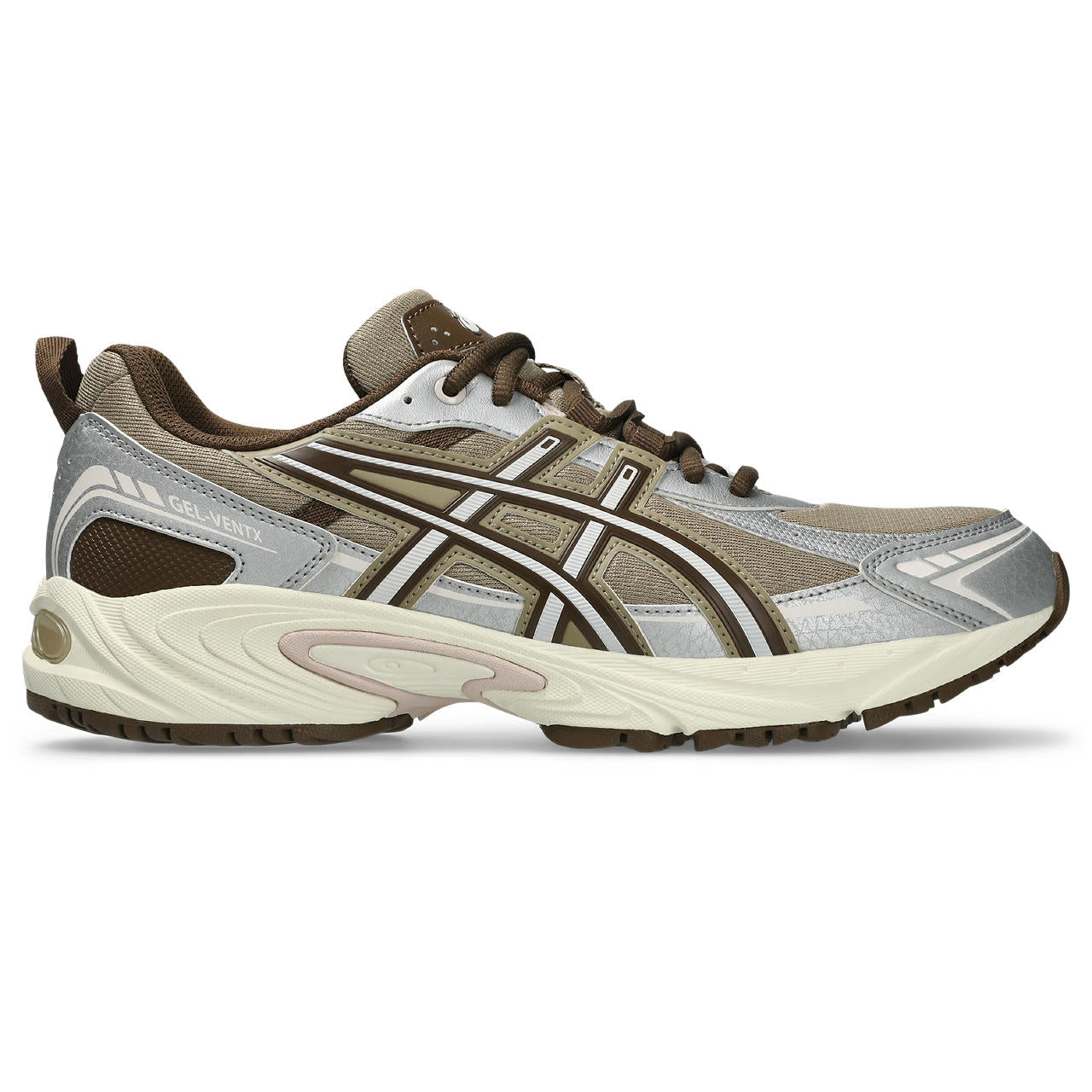 Asics VentX Driftwood Pure Silver vue de profil