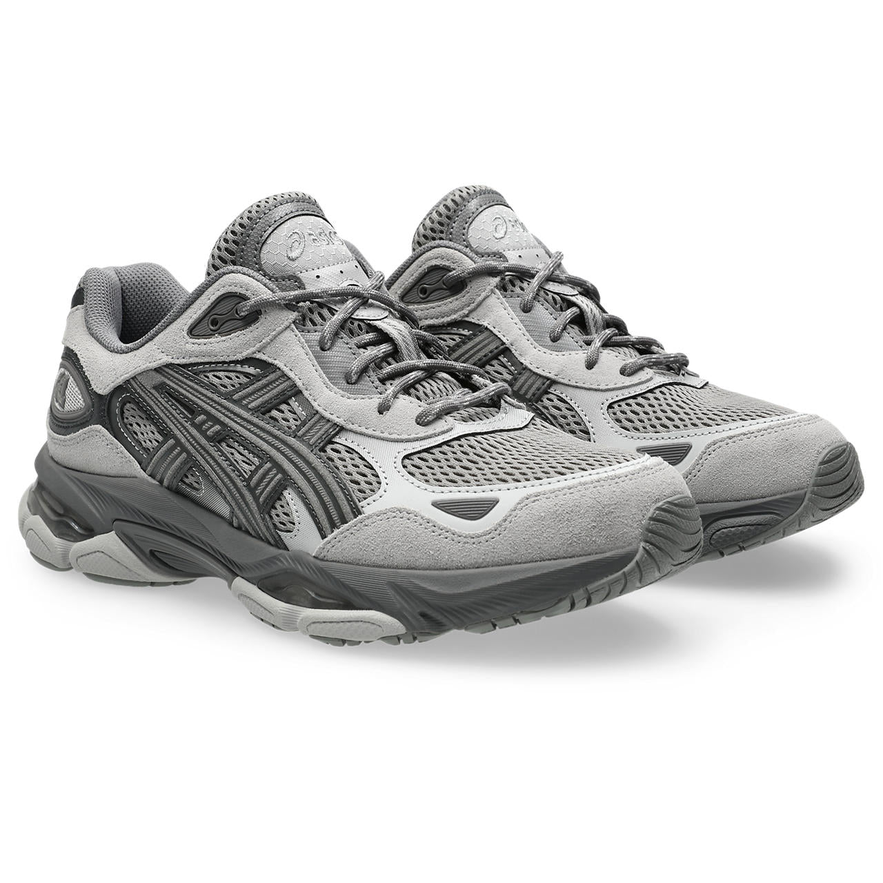 Asics Gel NYC 2.0 Clay Grey Cement Grey vue de biais