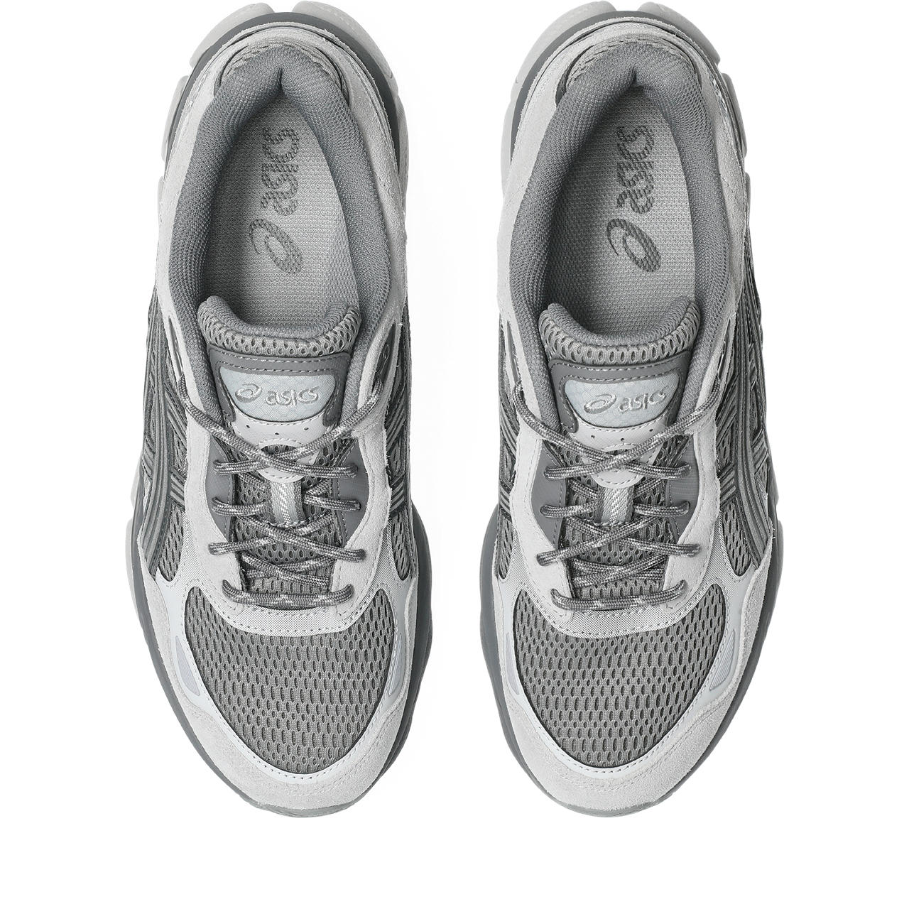 Asics Gel NYC 2.0 Clay Grey Cement Grey vue d'en haut