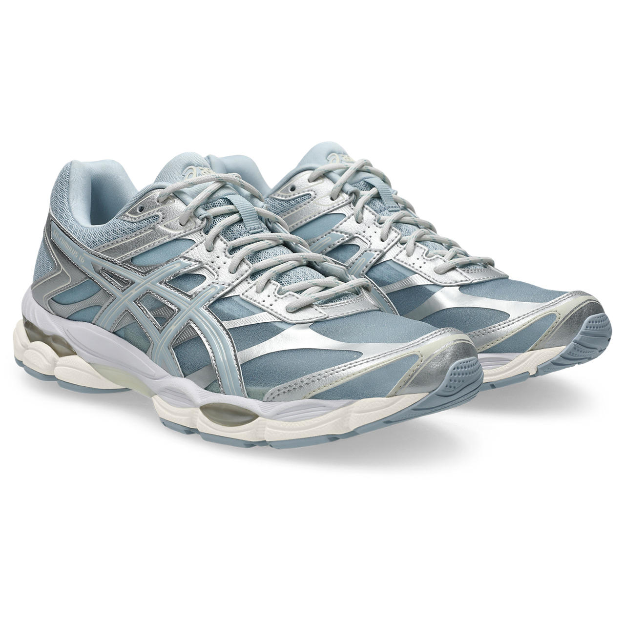 Asics GEL Cumulus 16 Storm Cloud Pure Silver vue de biais