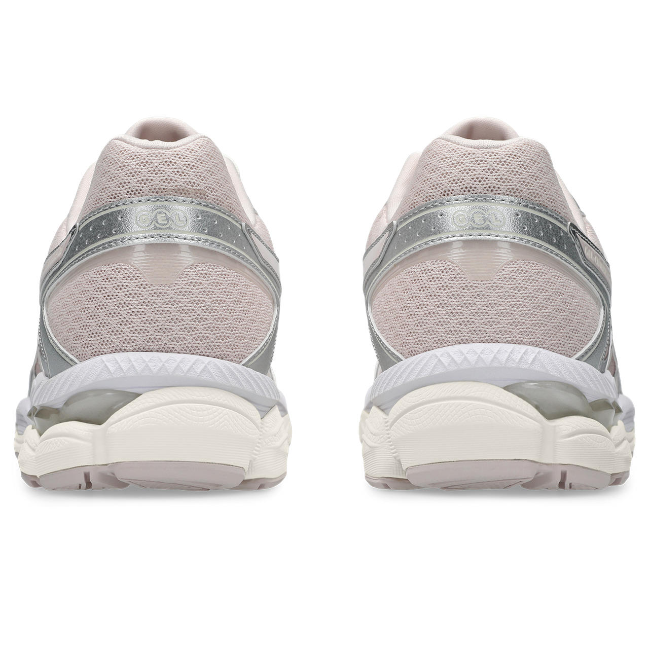 Asics GEL Cumulus 16 Pink Cloud Pure Silver vue de dos