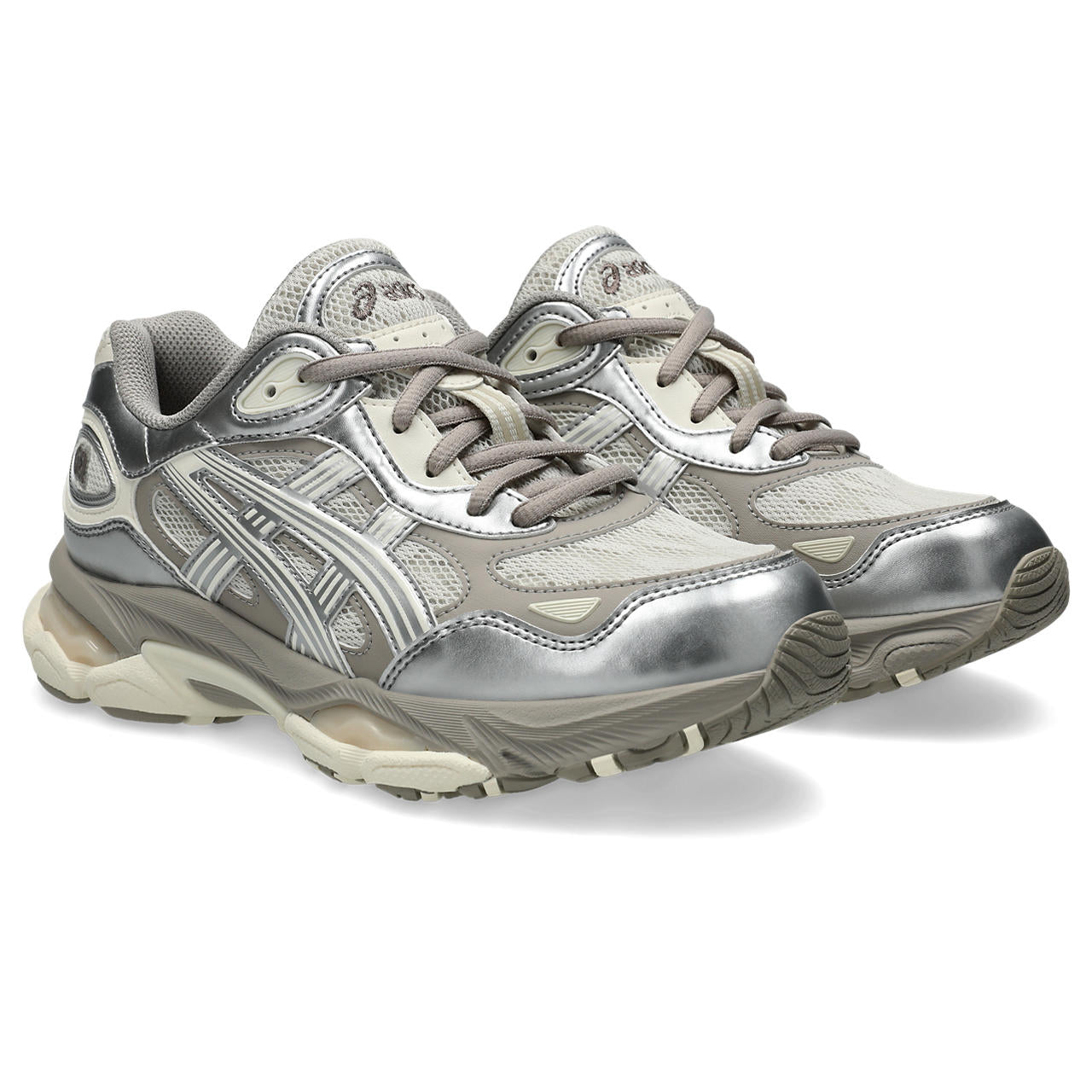 Asics Gel NYC 2.0 Smoke Grey Pure Silver vue de biais 