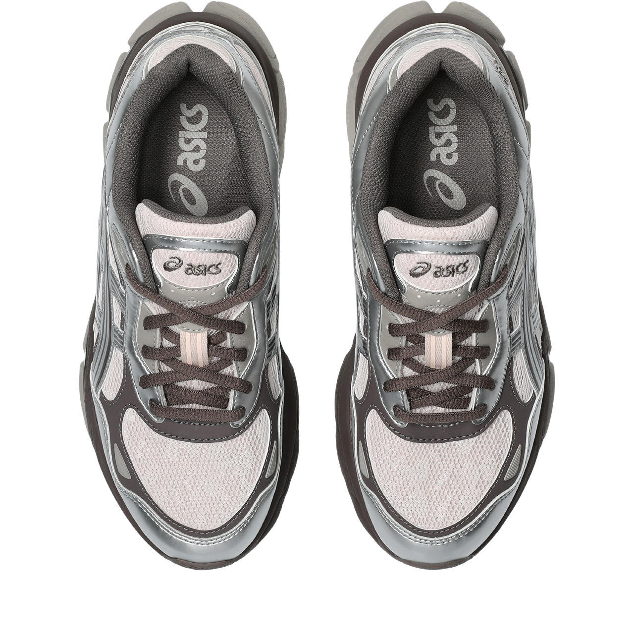 Asics Gel NYC 2.0 Pink Cloud Pure Silver vue d'en haut