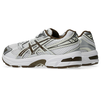 Asics Gel 1130 PS White / Clay Canyon vue de biais de dos