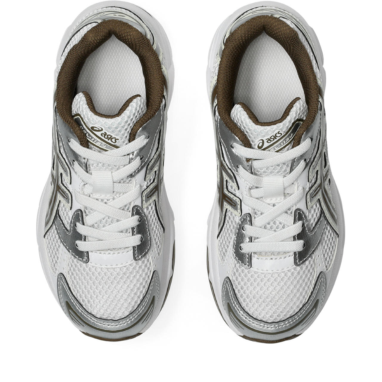 Asics Gel 1130 PS White / Clay Canyon vue d'en haut