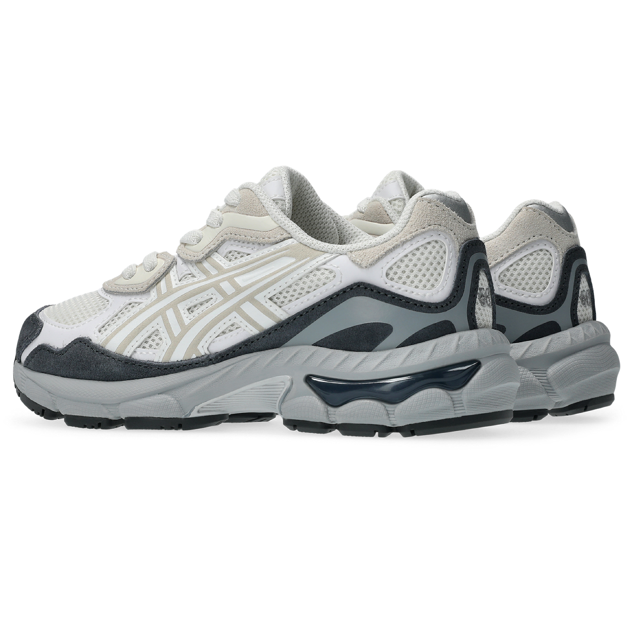 Asics GEL NYC PS Cream / White vue de biais de dos