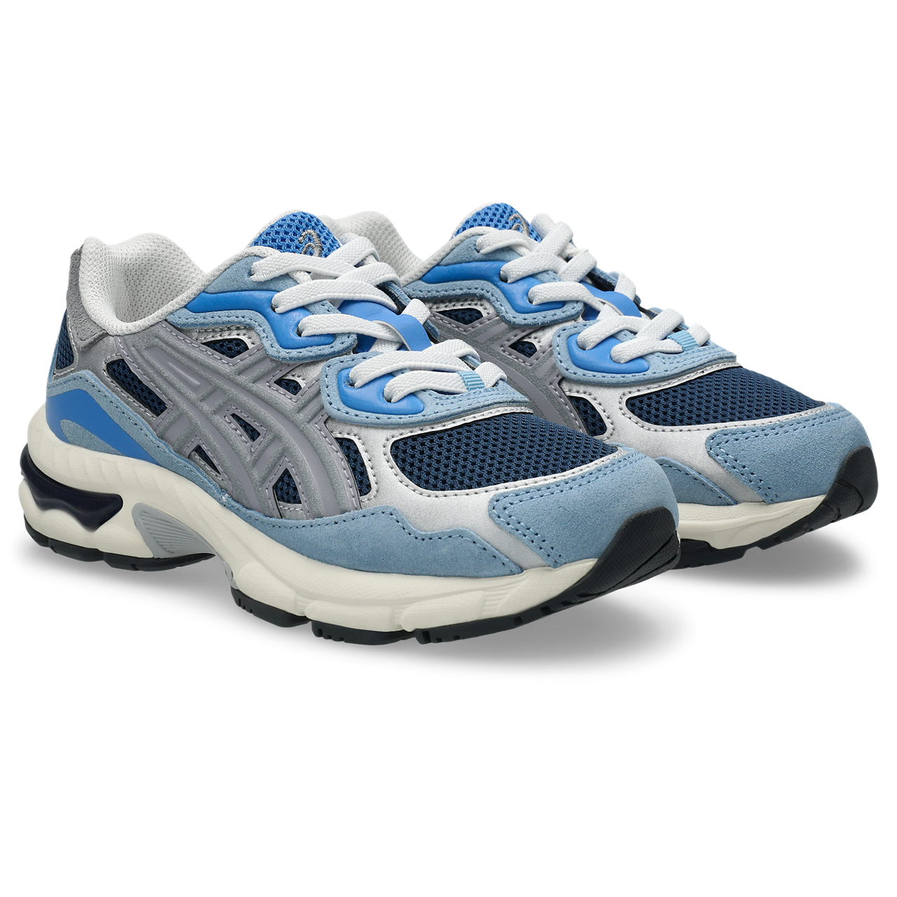 Asics GEL NYC PS Independence Blue / Gravel vue de biais
