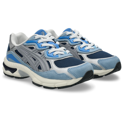 Asics GEL NYC PS Independence Blue / Gravel vue de biais