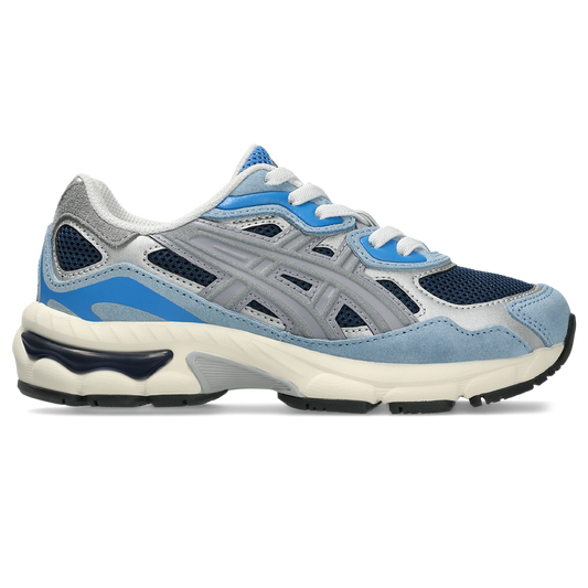 Asics GEL NYC PS Independence Blue / Gravel vue de profil