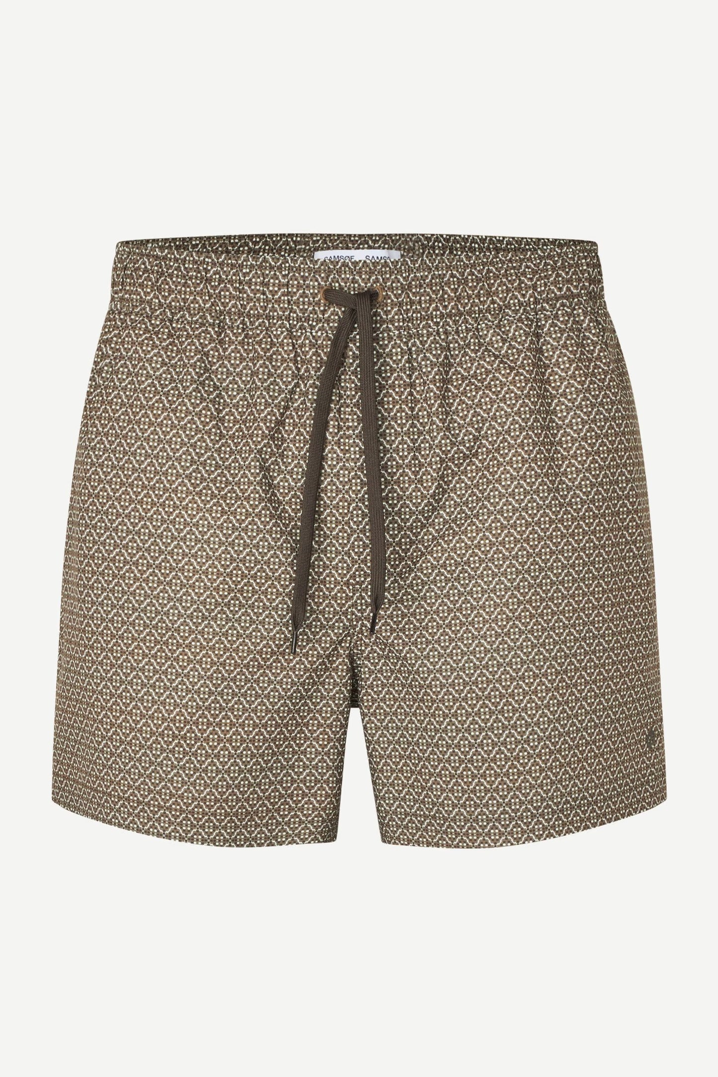 Samsoe Samsoe Moses Swimshort Brown Tile vue de face