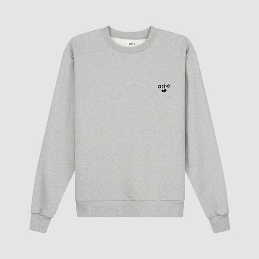 Arte Hearth Logo Crewneck Grey