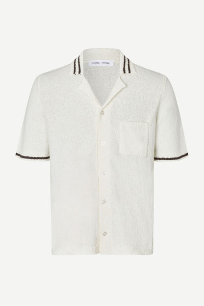 Samsoe Samsoe Sapedro Shirt Clear Cream vue de face