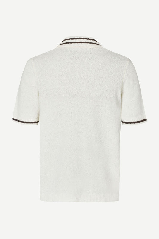 Samsoe Samsoe Sapedro Shirt Clear Cream vue de dos