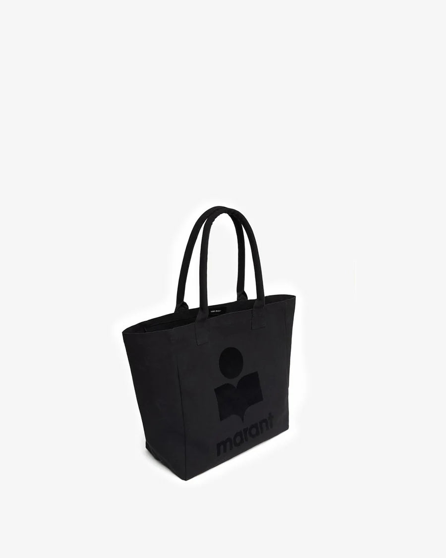 Isabel Marant Cabas Yenky Black vue de biais