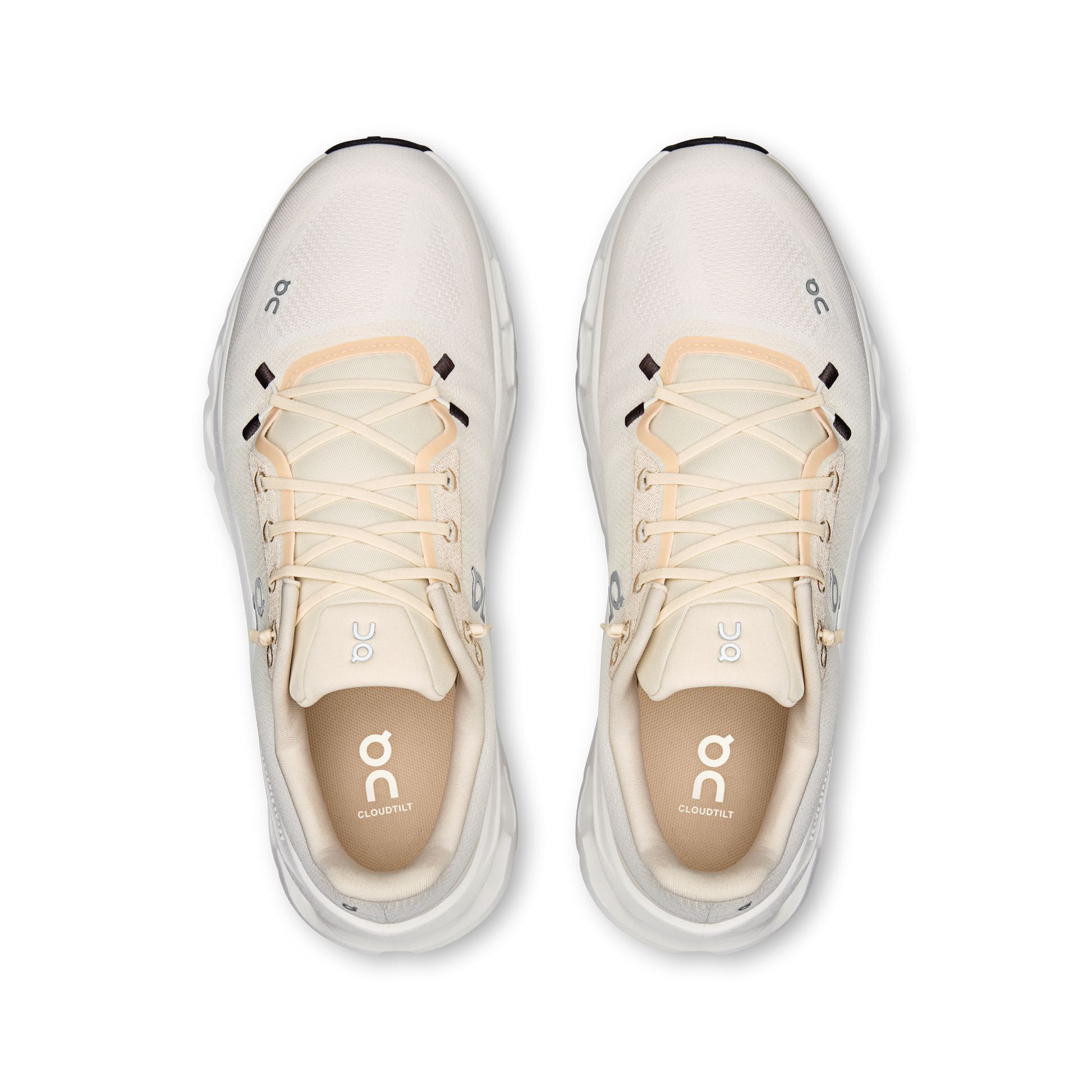 On Running Cloudtilt Sand / Dew vue d'en haut
