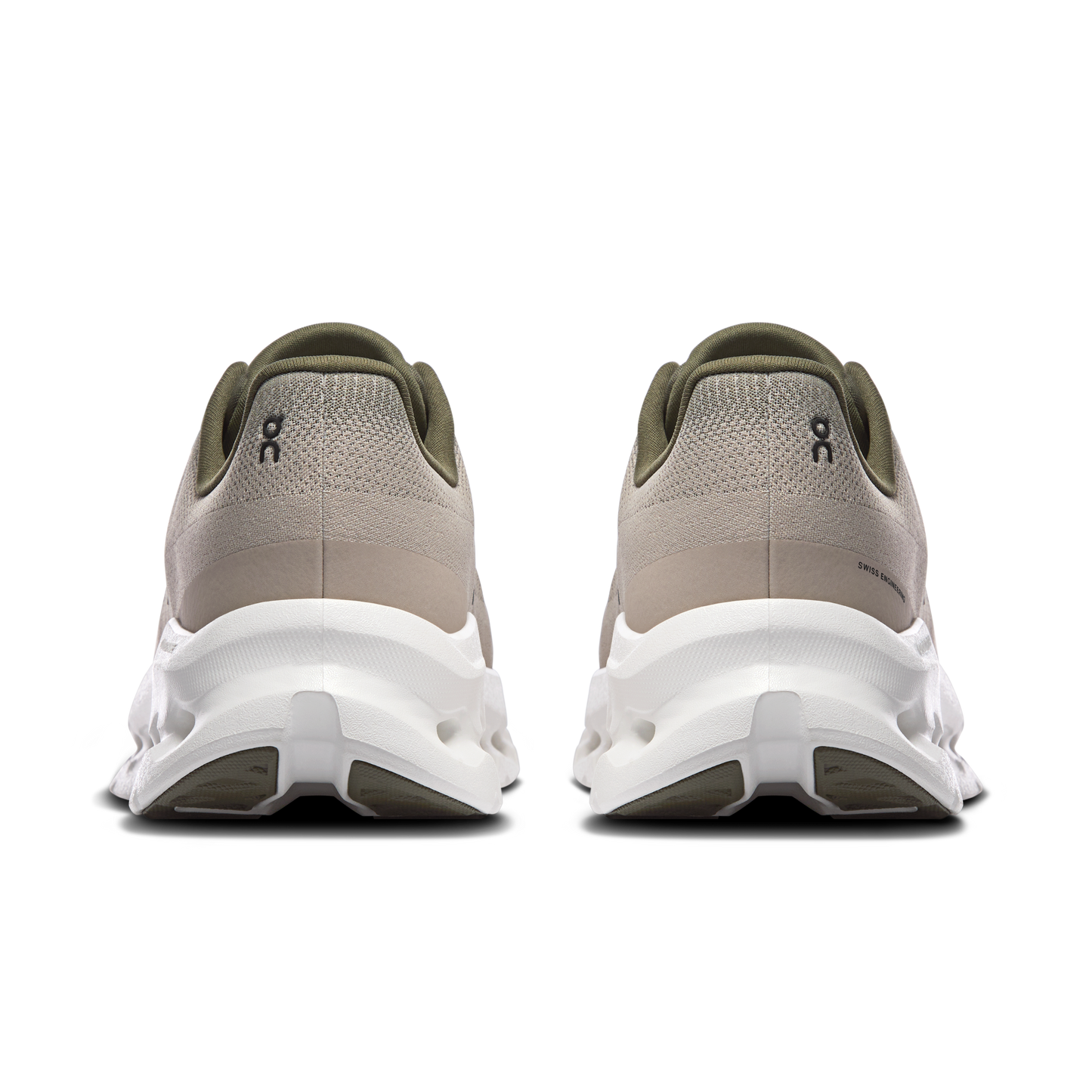 On Running Cloudtilt Olive / Dessert vue de dos