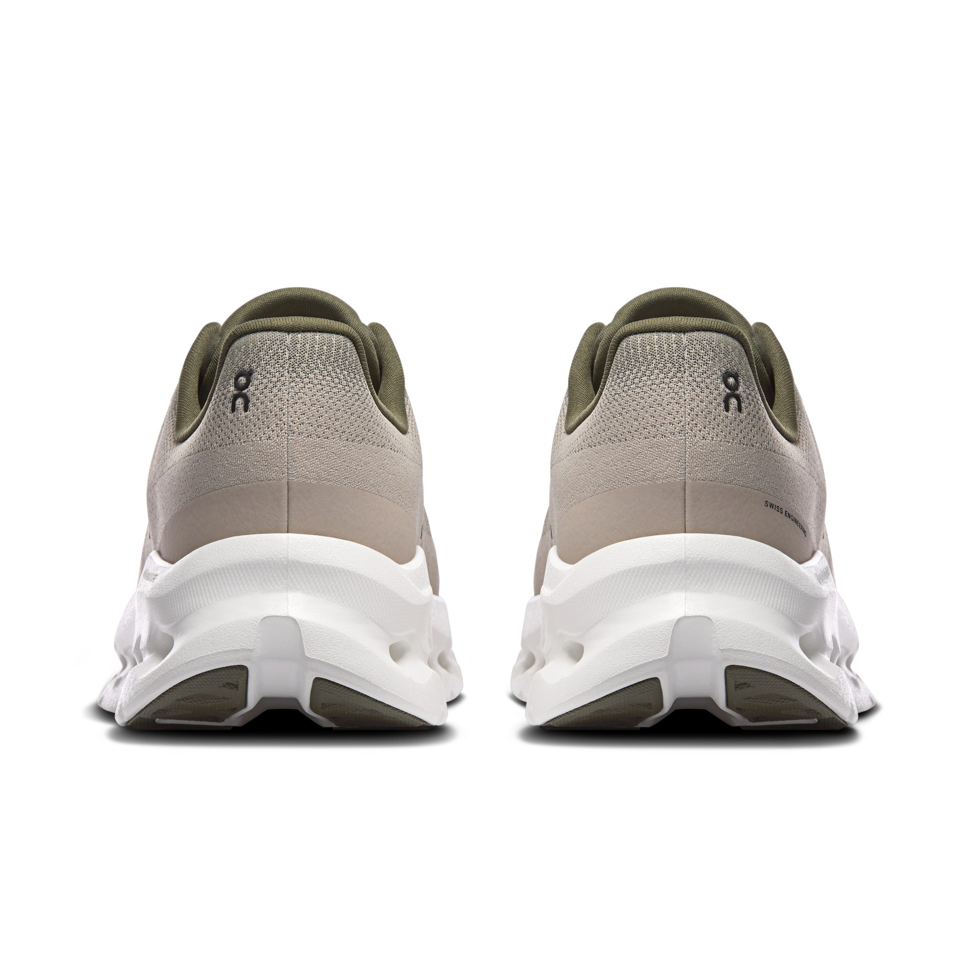 On Running Cloudtilt Olive / Dessert vue de dos