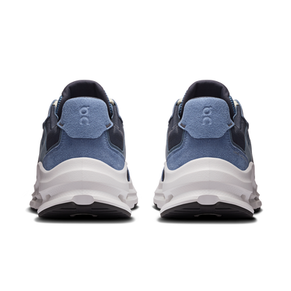 On Running Cloudnova Rift Steel / Navy vue de dos