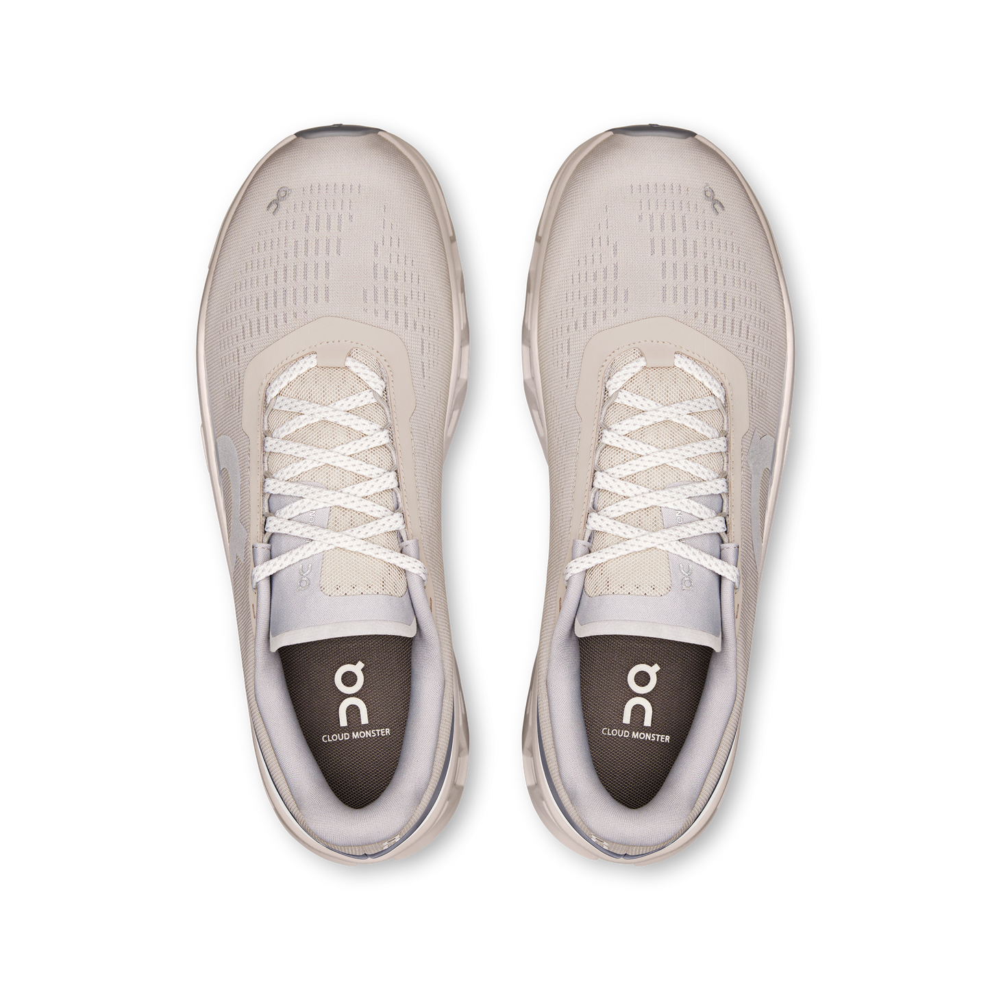 ON Running Coudmonster Pearl / Ivory vue d'en haut