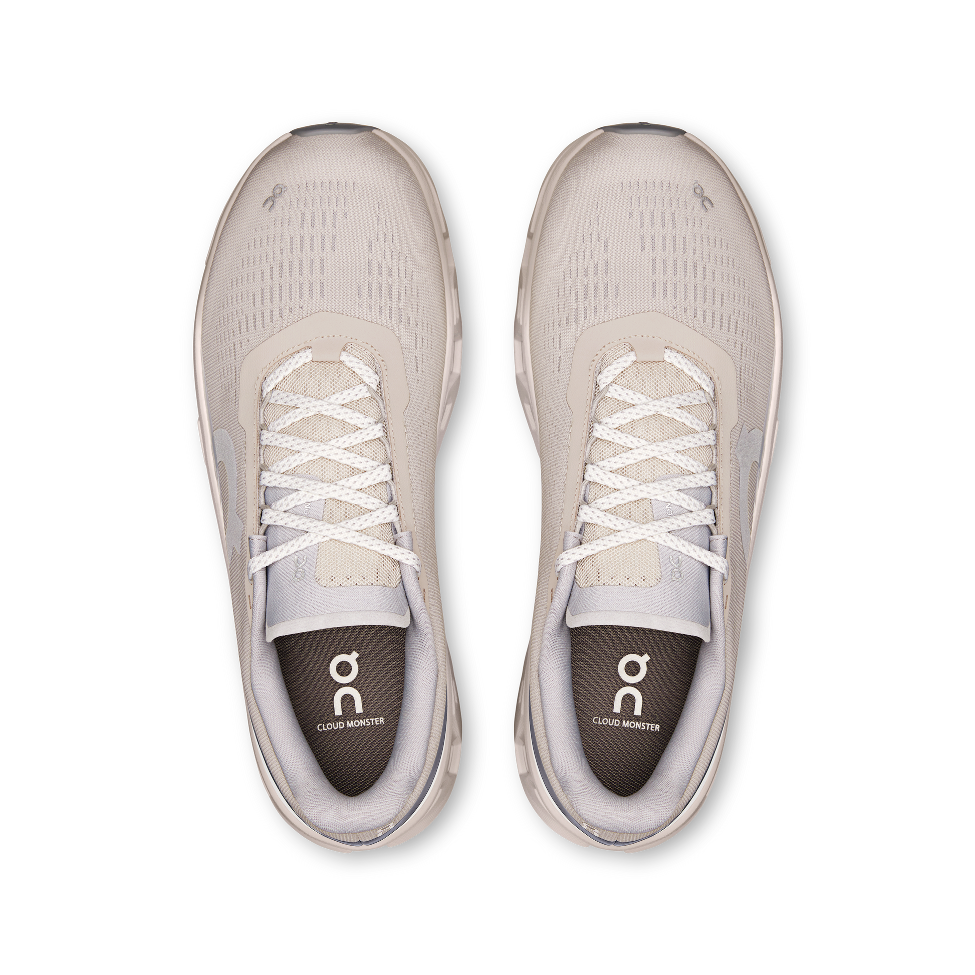 ON Running Coudmonster Pearl / Ivory vue d'en haut