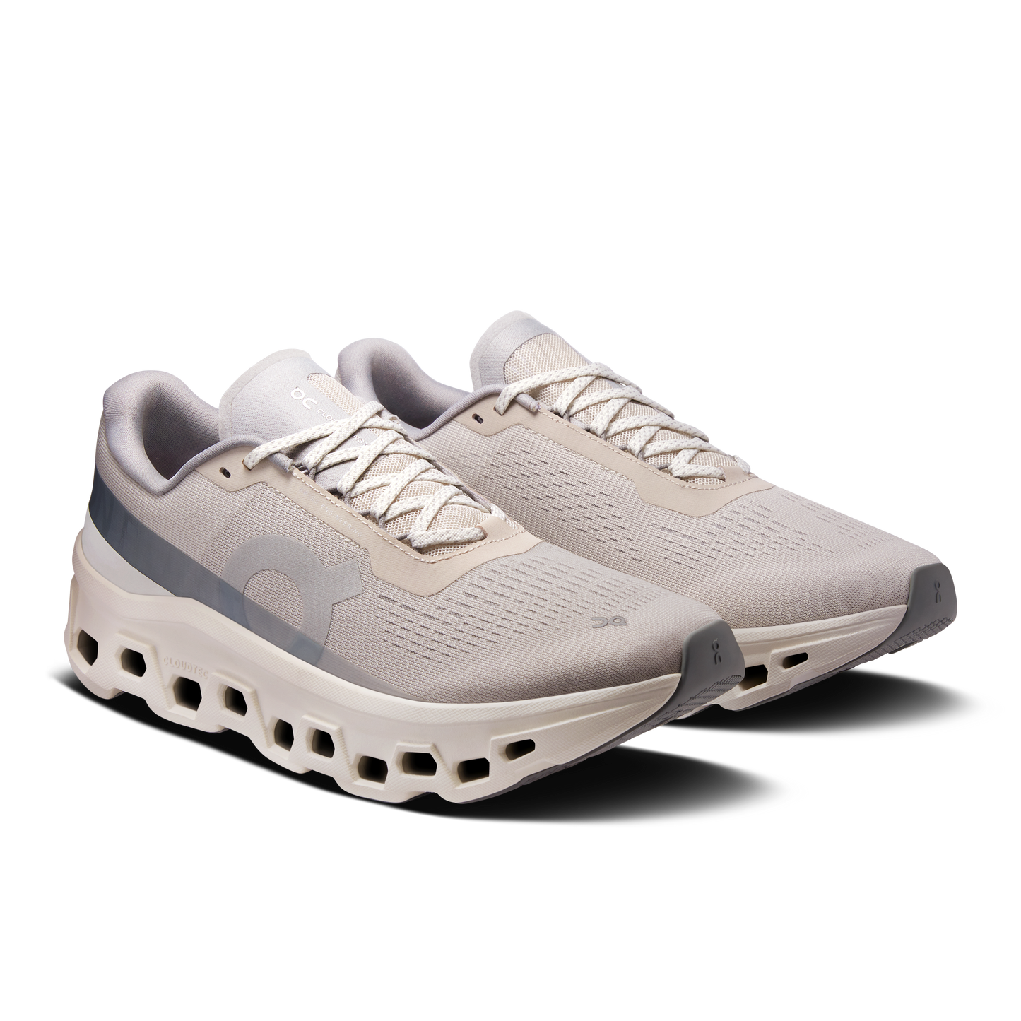 ON Running Coudmonster Pearl / Ivory vue de biais