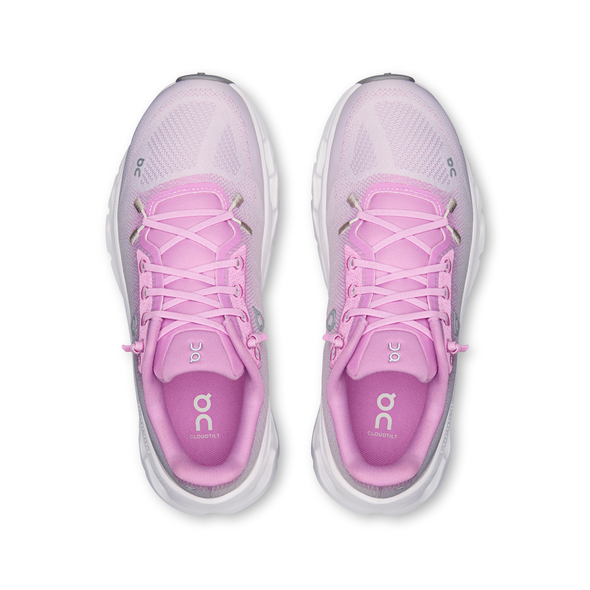 On Running Cloudtilt Bloom / Sakura vue d'en haut
