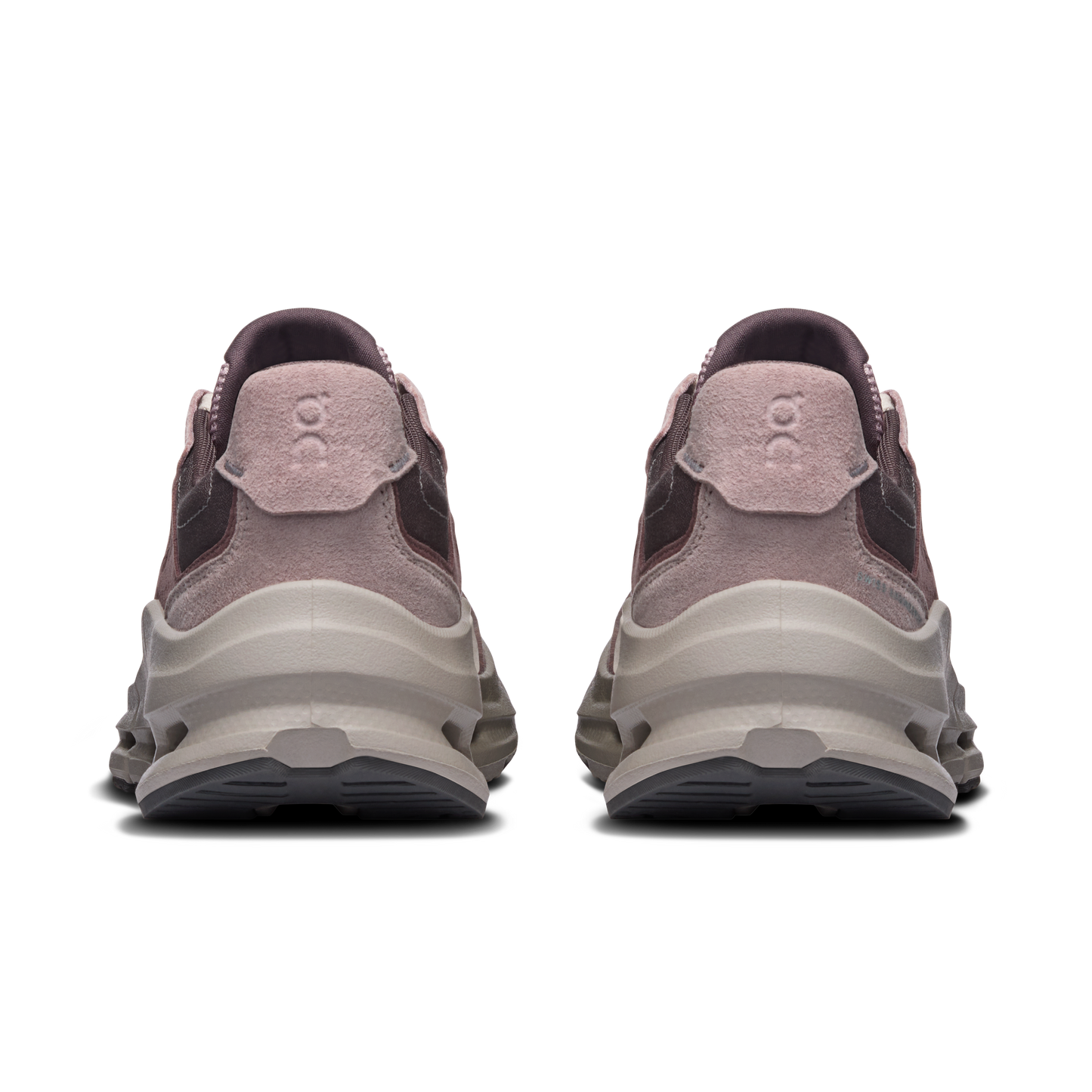 On Running Cloudnova Rift Pebble / Grape vue de dos