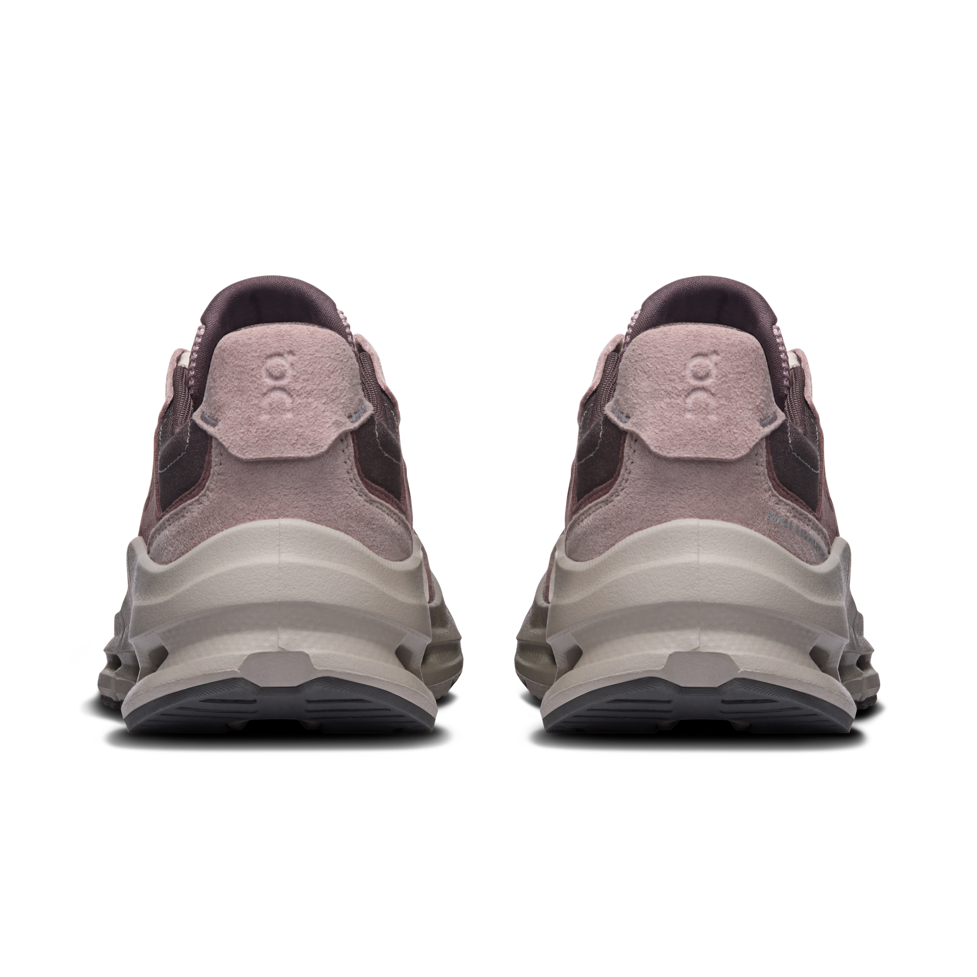 On Running Cloudnova Rift Pebble / Grape vue de dos