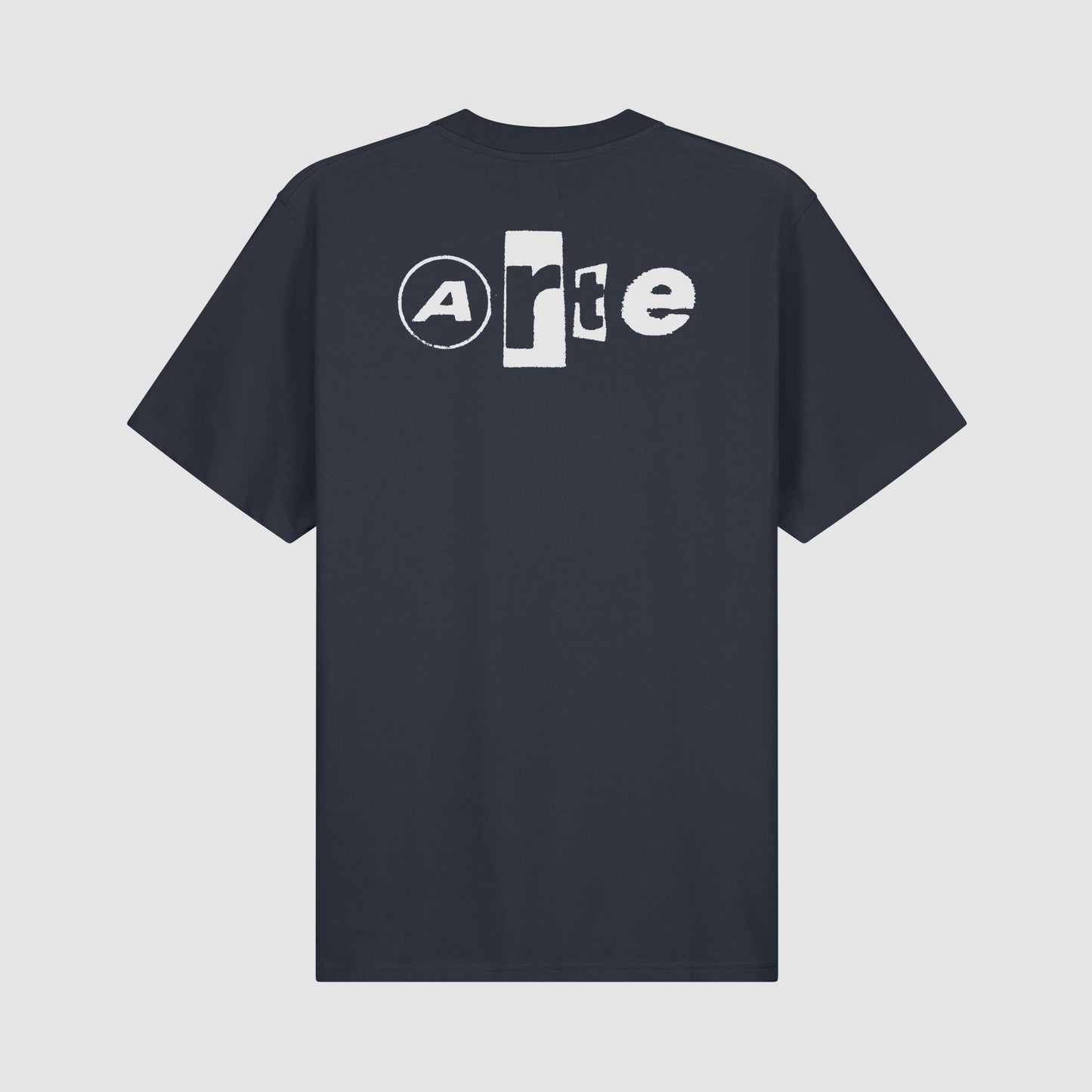 Arte Back Collage Tshirt Navy