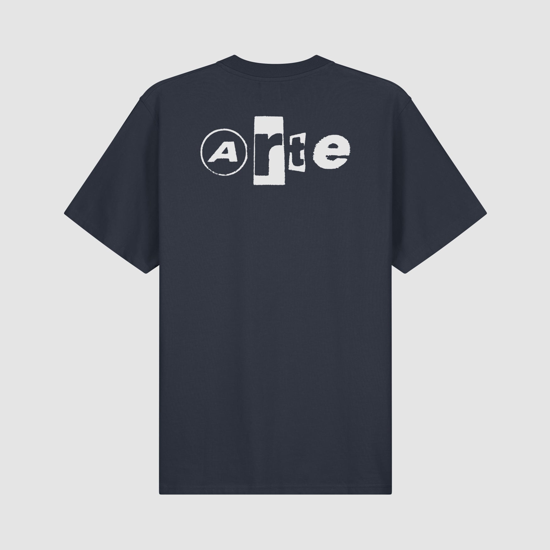 Arte Back Collage Tshirt Navy