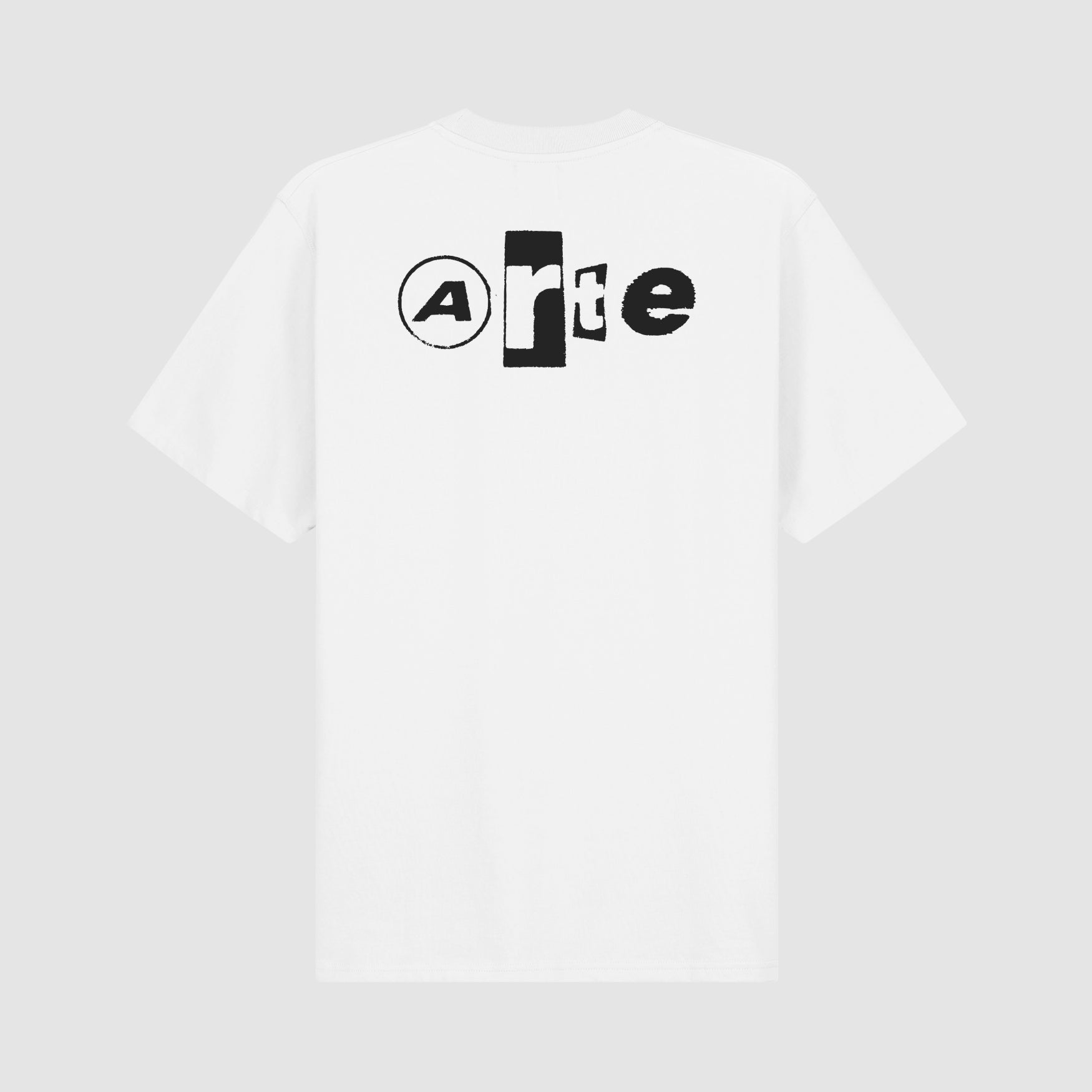 Arte Back Collage Tshirt White