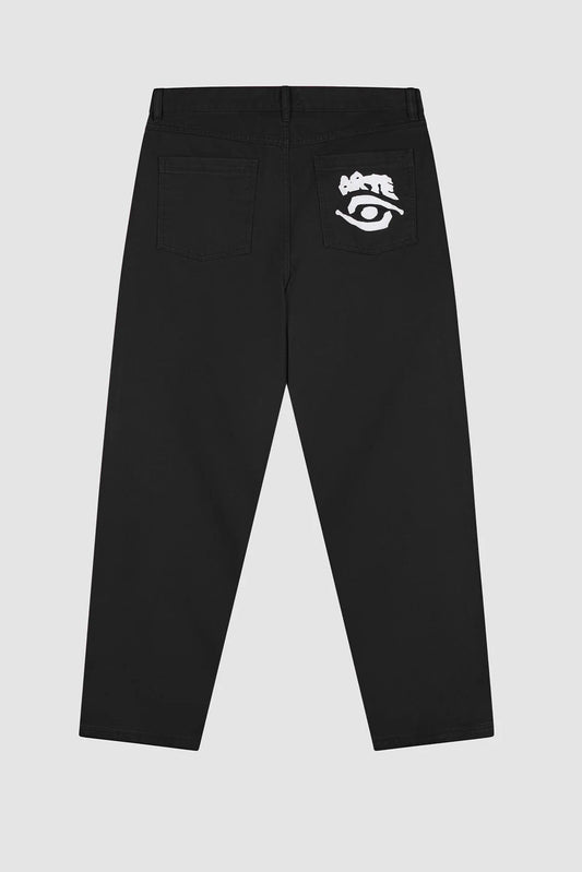 Arte Back Pocket Pants Black