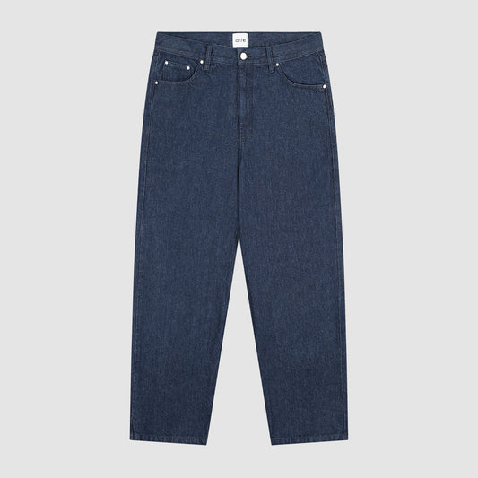 Arte Circle Logo Pocket Pants Raw Denim face